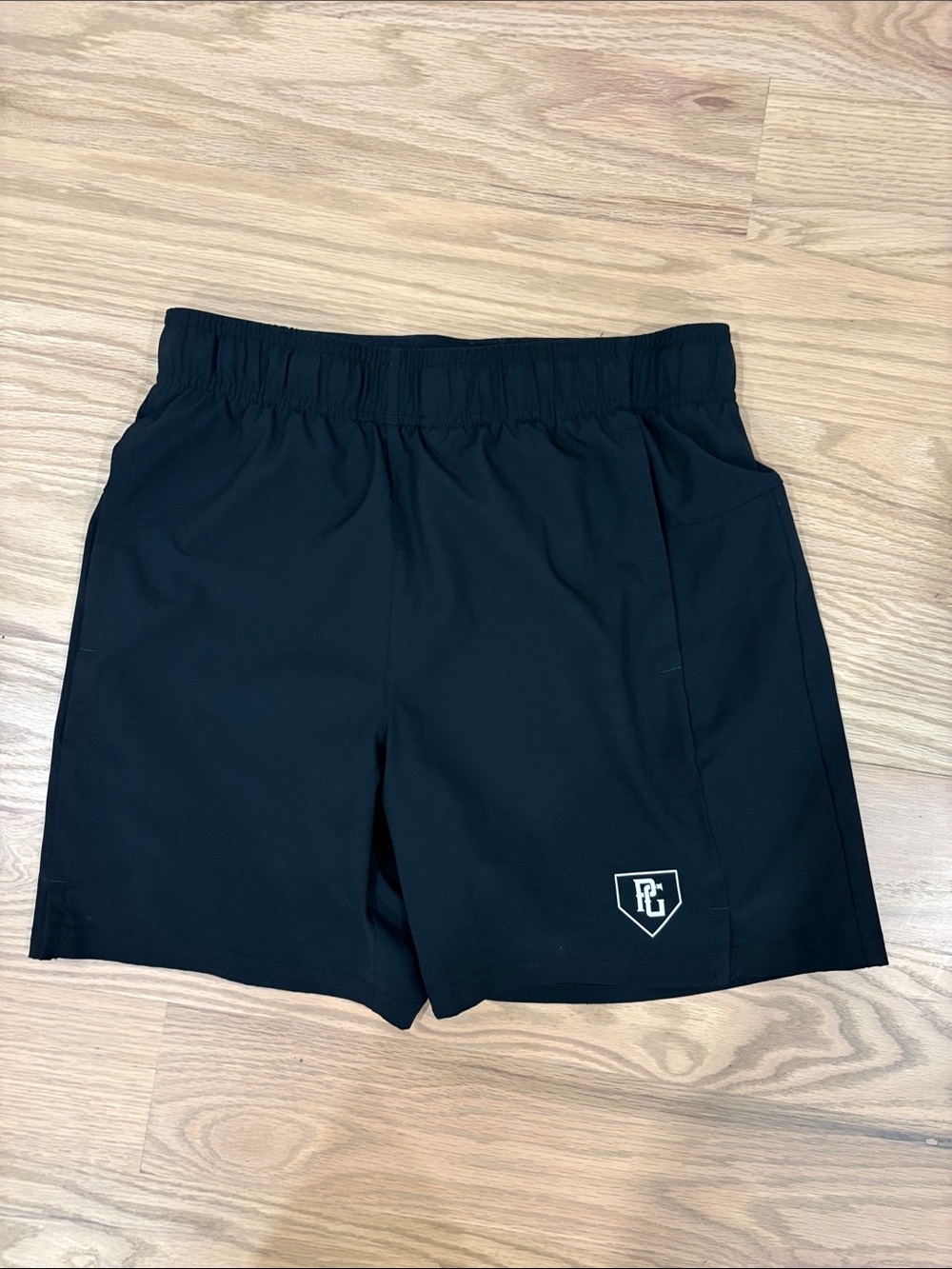 Perfect Game Black Athletic Shorts